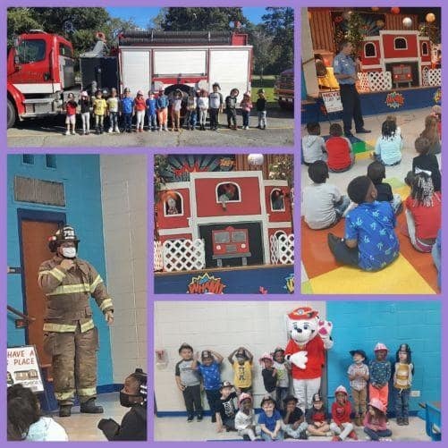 fire safety assembly with marshall