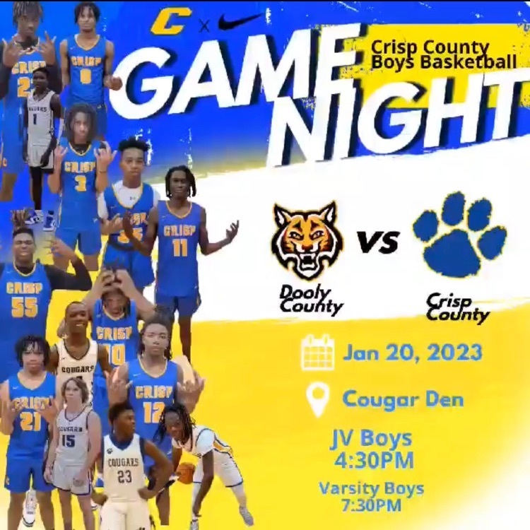 Let’s Go Cougars! 🏀 Meet you at The Den! 